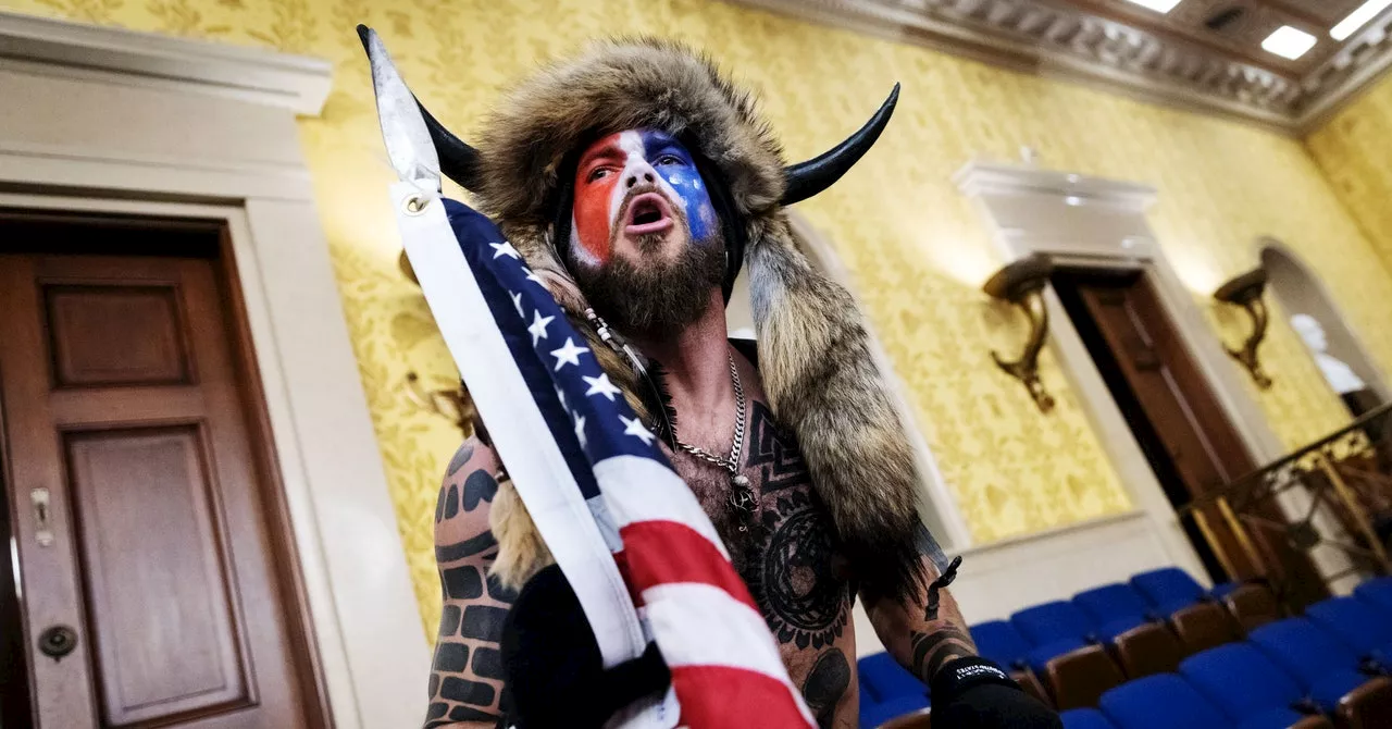 Capitol Rioter Known as QAnon Shaman Plans to Run for Congress in Arizona