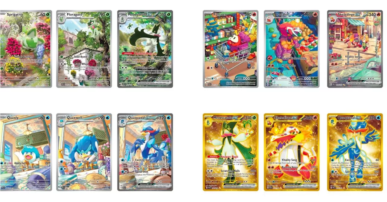 Scarlet & Violet Era of Pokémon TCG Begins with Paldea Region