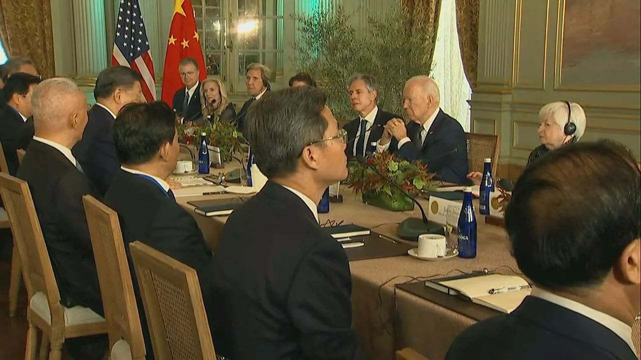 Reunião entre Joe Biden e Xi Jinping