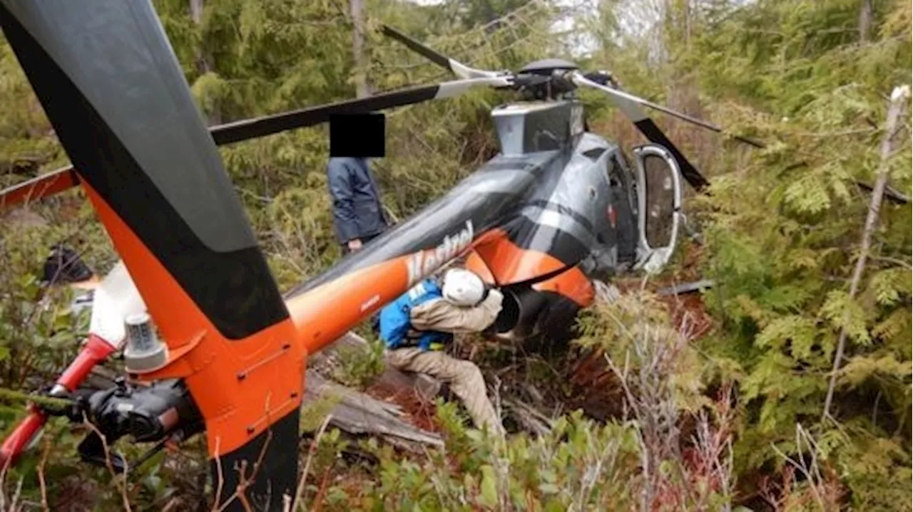 Manufacturing Defect Caused Helicopter Crash on Vancouver Island