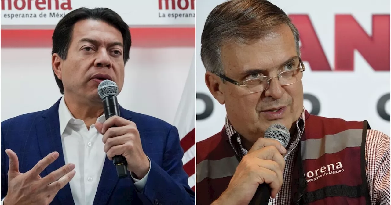 Distanciamiento entre Marcelo Ebrard y Mario Delgado en Morena