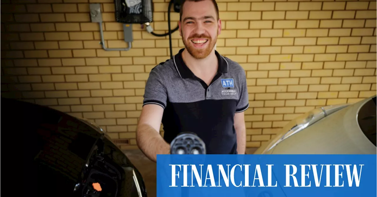 Adelaide man earns money selling energy from his electric car back to the grid