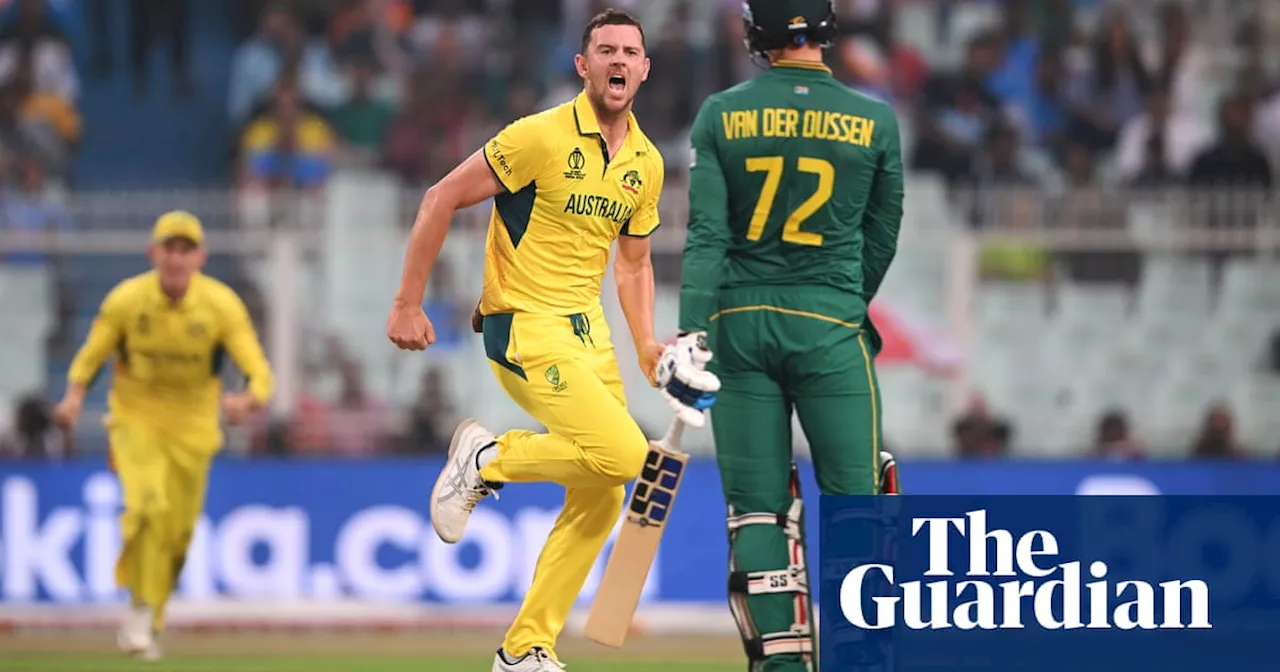 Australia Holds Nerve to Reach World Cup Final