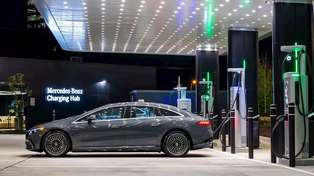 Mercedes-Benz Inaugurates First EV Charging Hub in North America