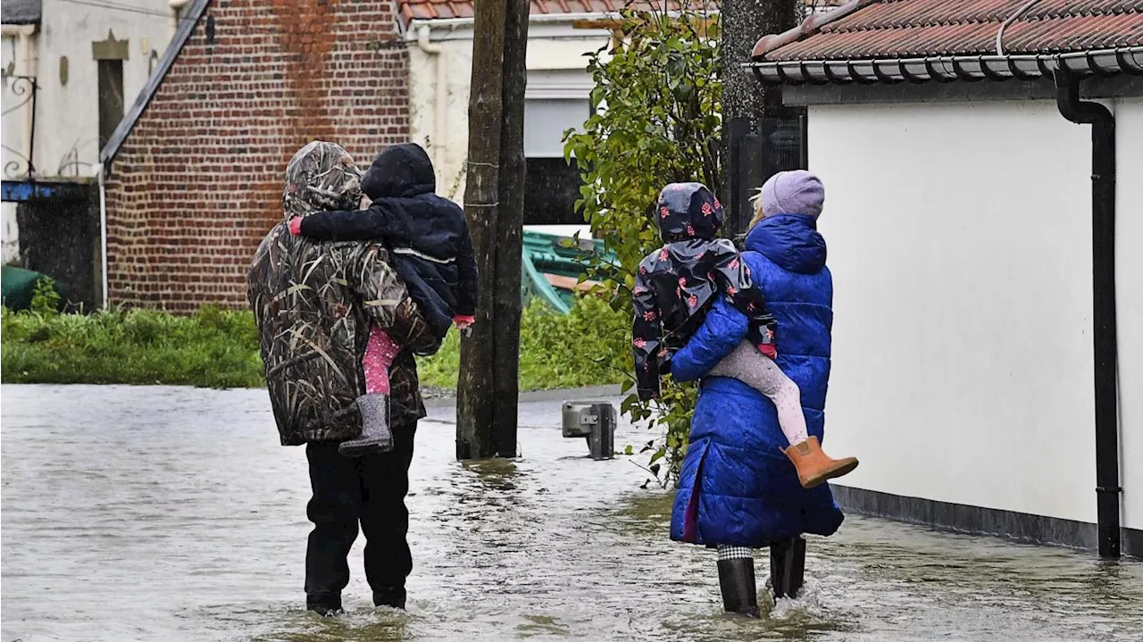 Inondations dans le nord de la France : les prévisions météo sont pessimistes