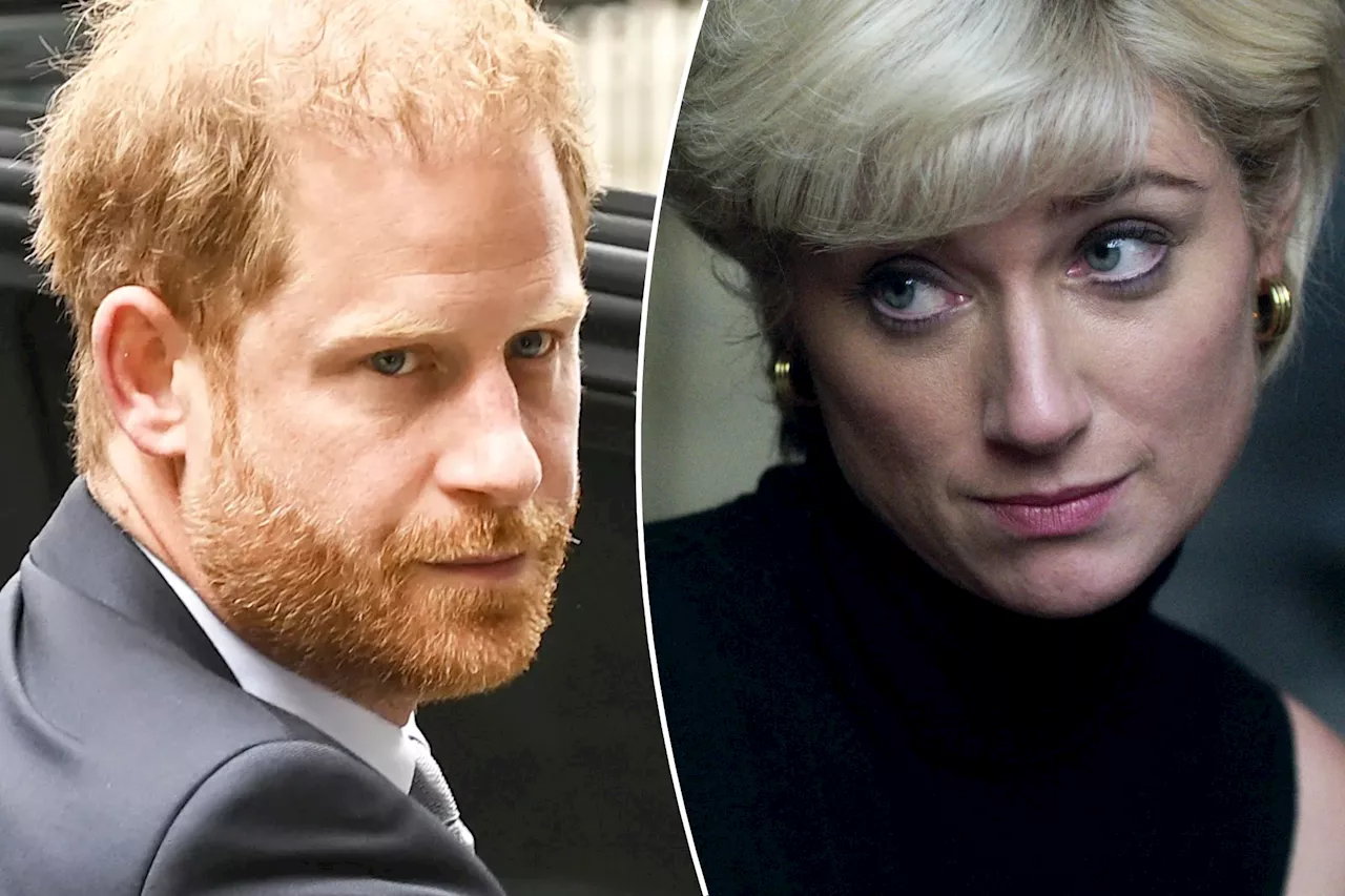 Prince Harry Refuses to Watch New Season of 'The Crown' Due to Sensitive Scenes of Princess Diana's Death