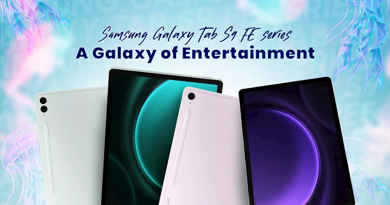 Samsung Galaxy Tab S9 FE and Galaxy Tab S9 FE+: A Visual Feast for Tech Enthusiasts