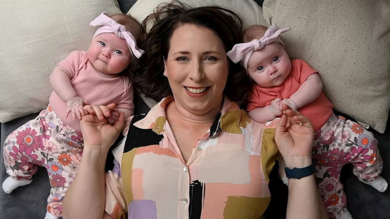 Identical twin girls diagnosed with rare medical condition in the womb