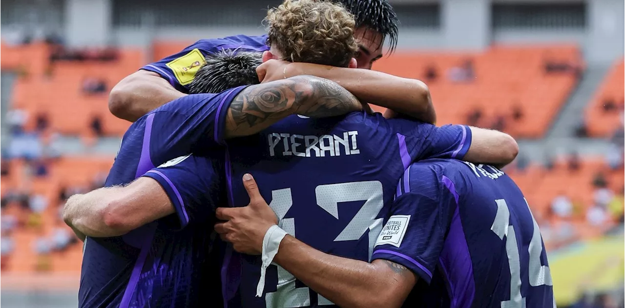 Argentina Sub 17 gana y avanza en el Mundial de Indonesia