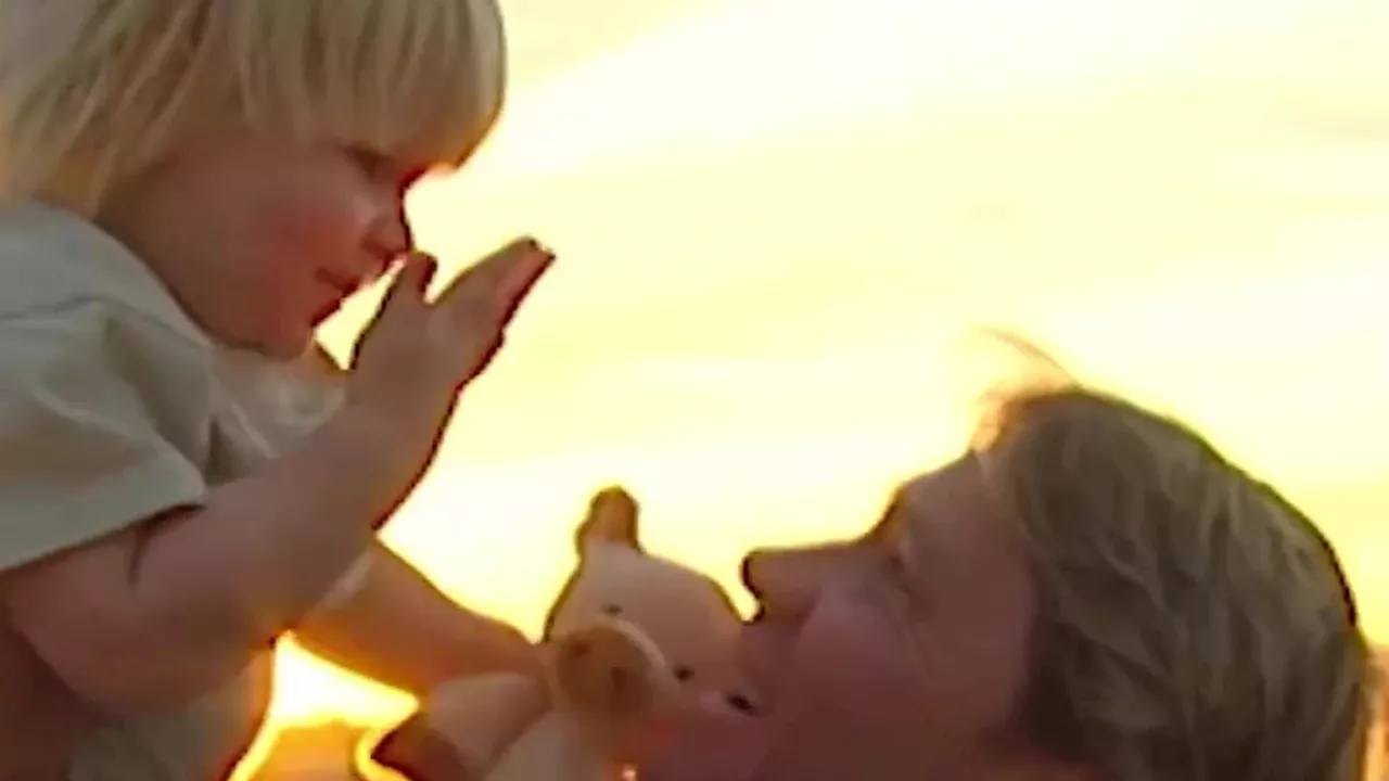 Terri Irwin Shares Heartbreaking Footage of Steve Irwin Playing with Children