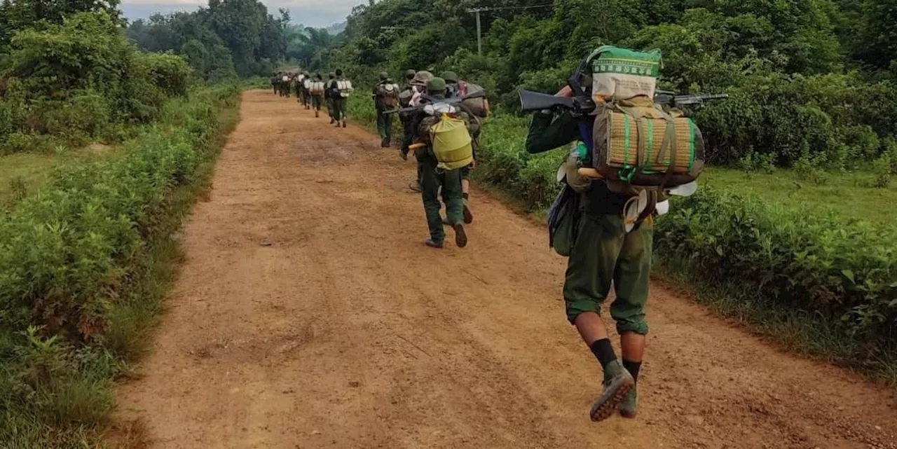 Attacco ribelle contro l'esercito birmano