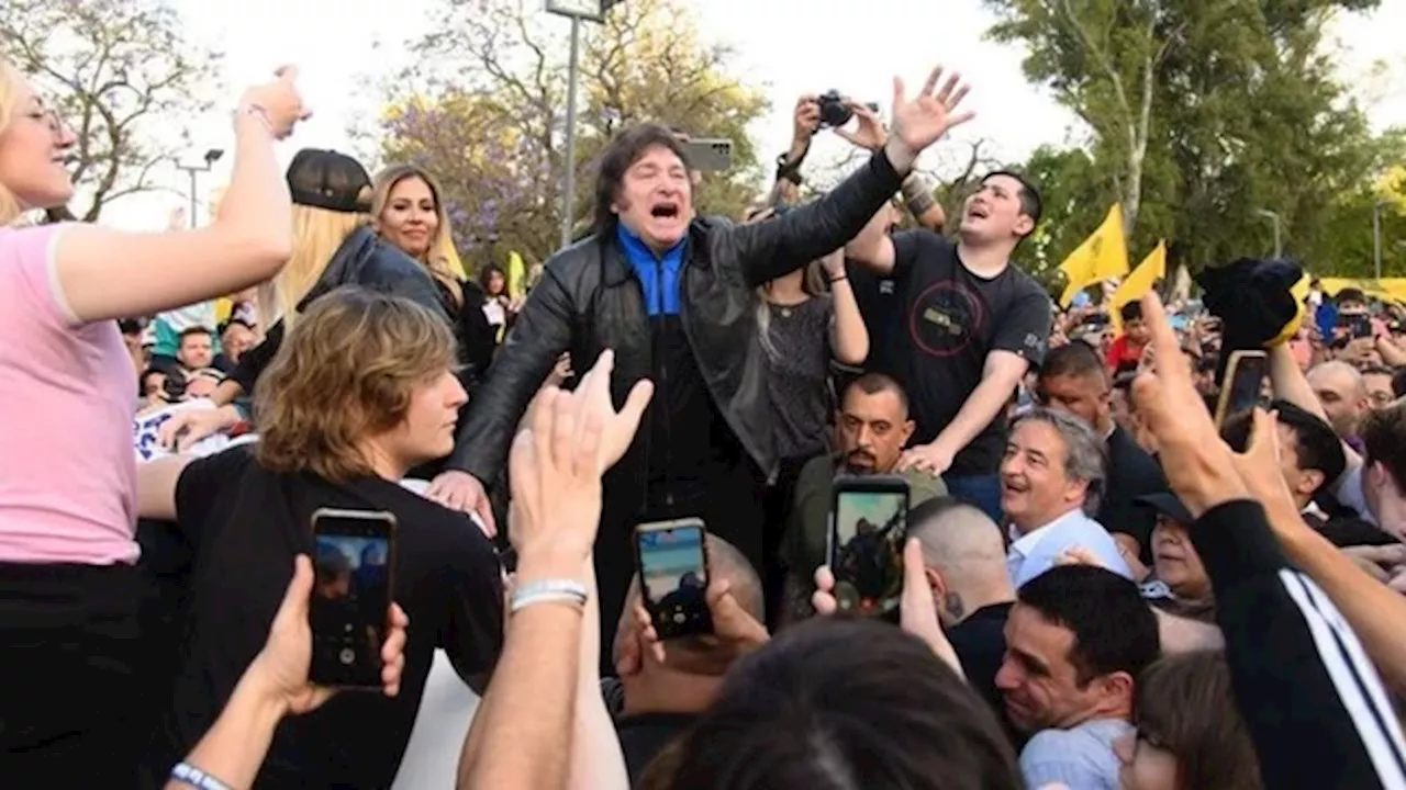 Javier Milei: 'Los argentinos elegirán entre el populismo peronista y la libertad'