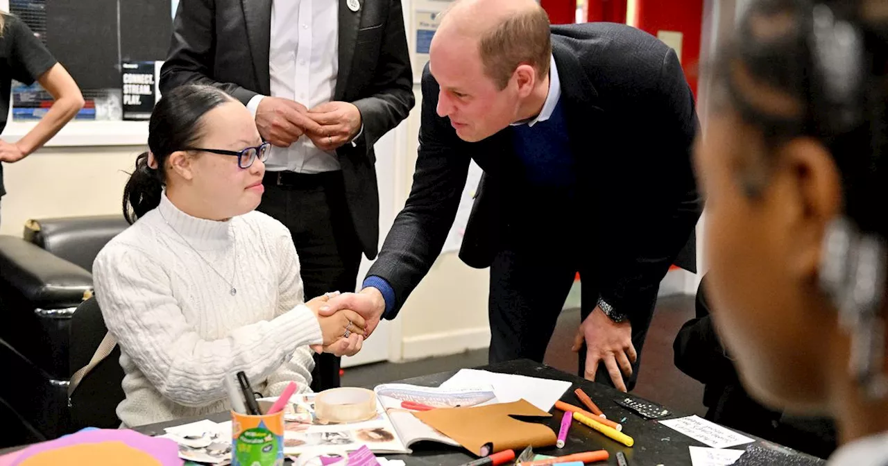 Prince William Visits Community Projects in Manchester