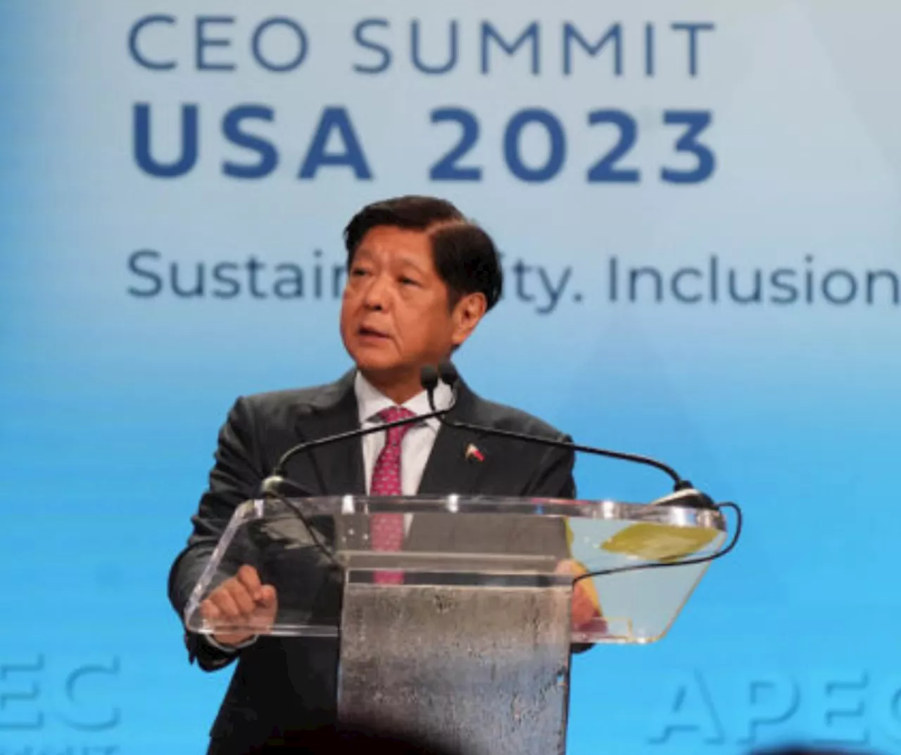 Marcos woos potential Maharlika Fund investors, touts high return to financiers at APEC sidelines