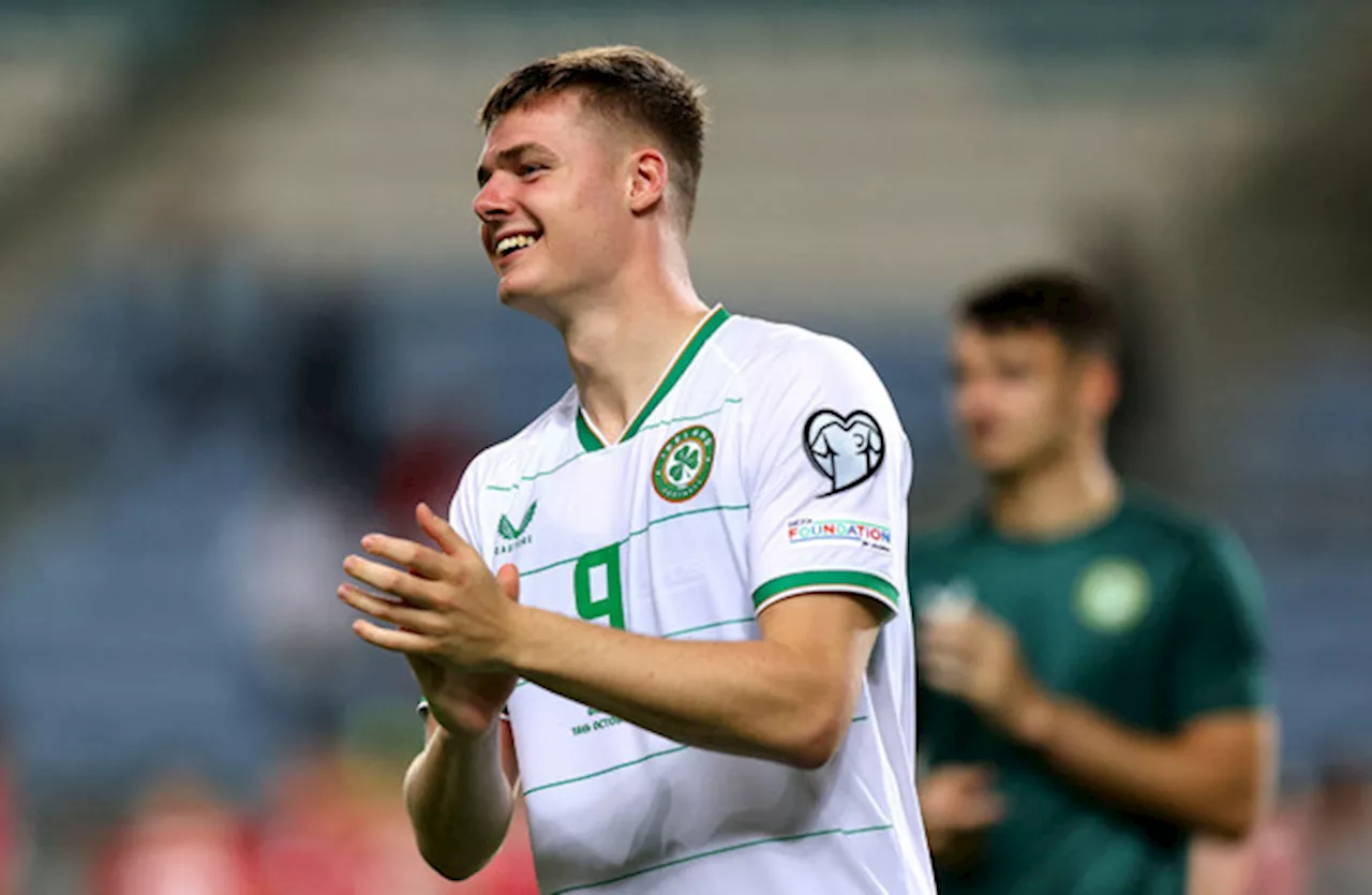 Ireland's Evan Ferguson fit to play against Netherlands, Chiedozie Ogbene ruled out