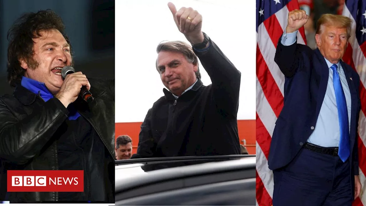 Economista argentino Milei é comparado a Bolsonaro e Trump