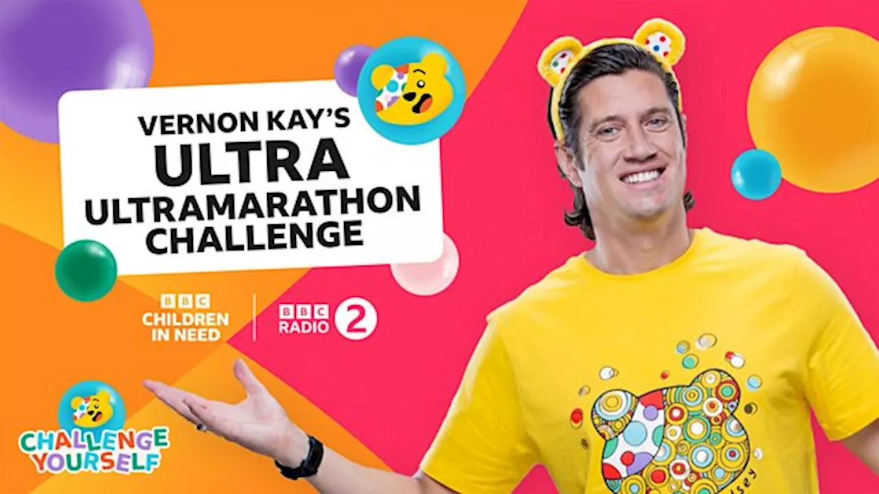 Vernon Kay Completes Ultra Ultramarathon Challenge for BBC Children in Need