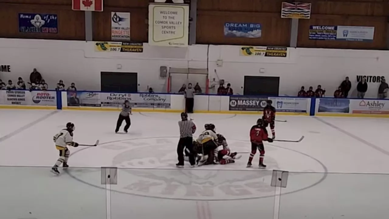 Minor hockey player hospitalized and others suspended for piling on during game