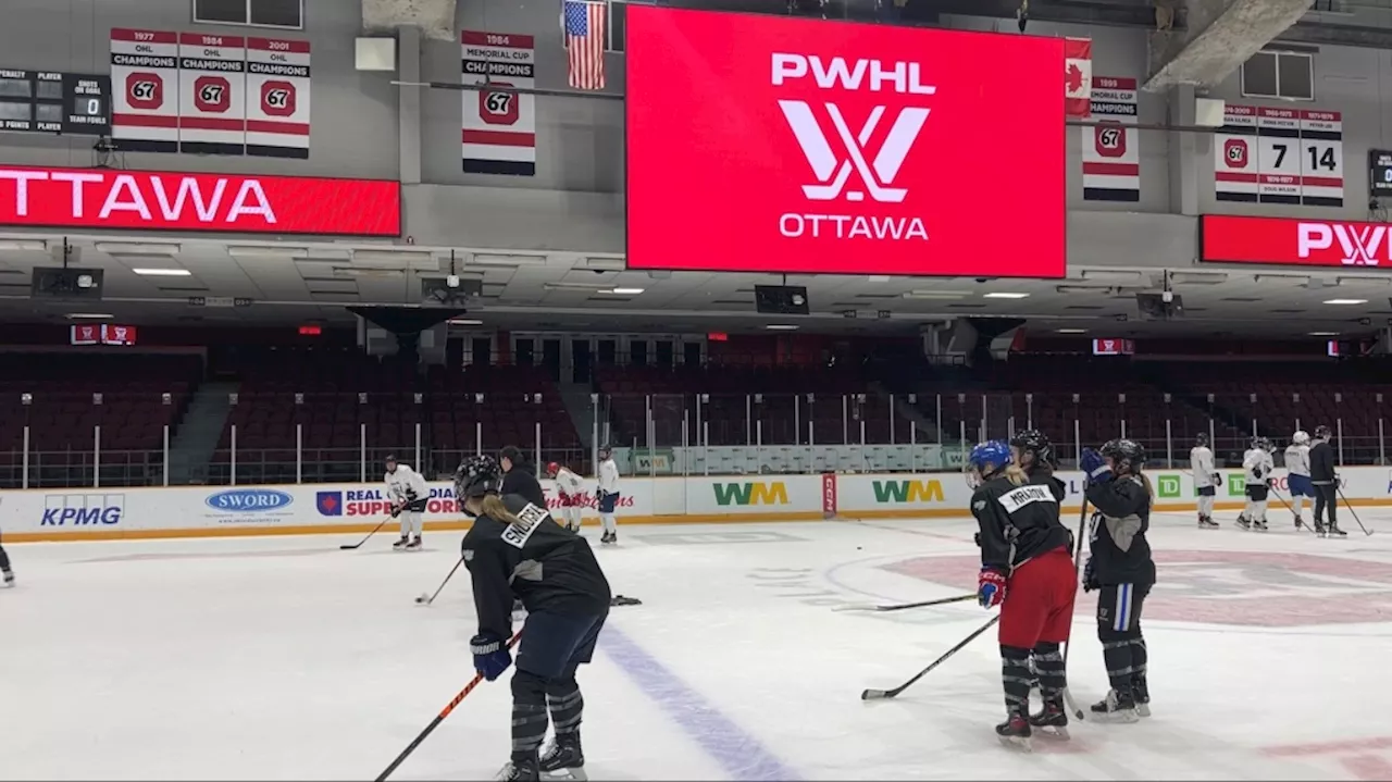 Ottawa's New Professional Women's Hockey League Team Hits the Ice