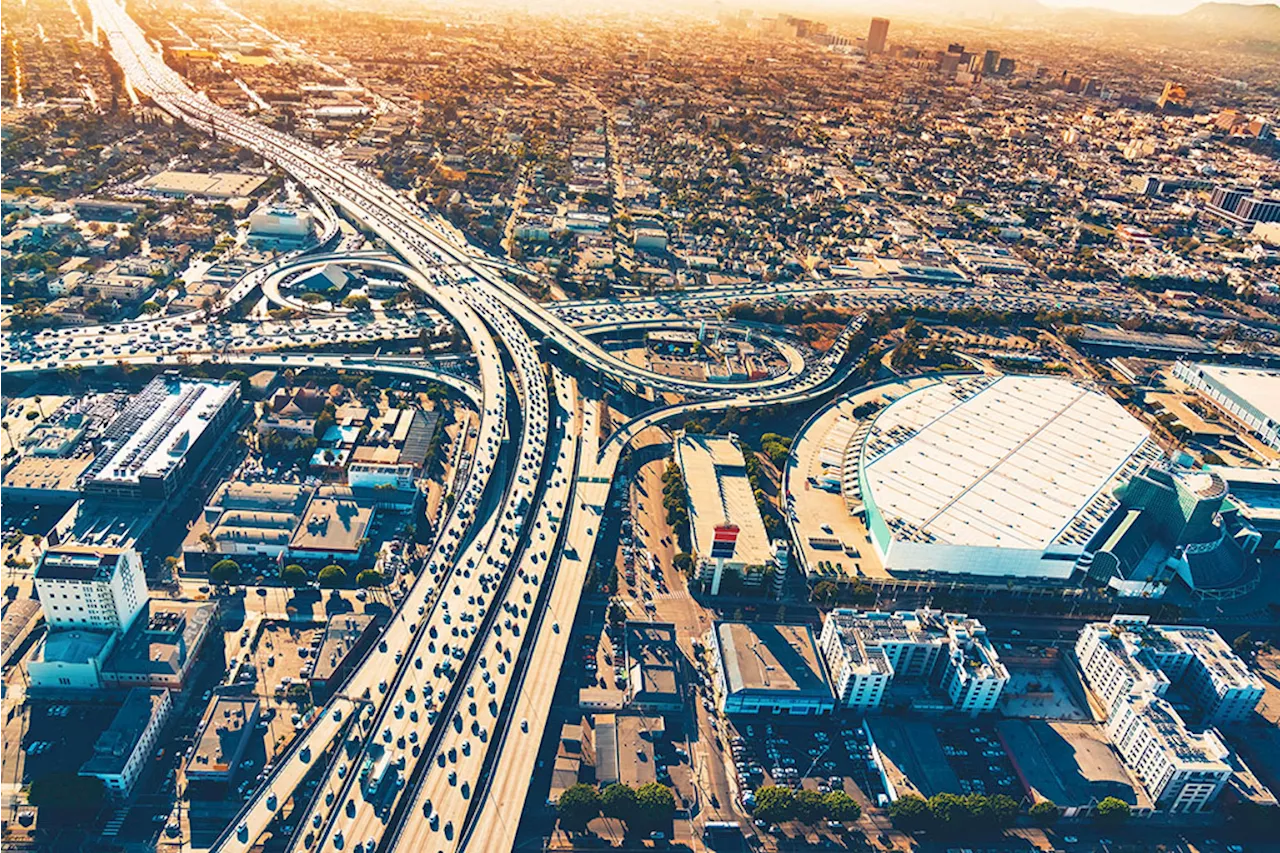 Flammable materials found under Los Angeles freeway damaged by fire