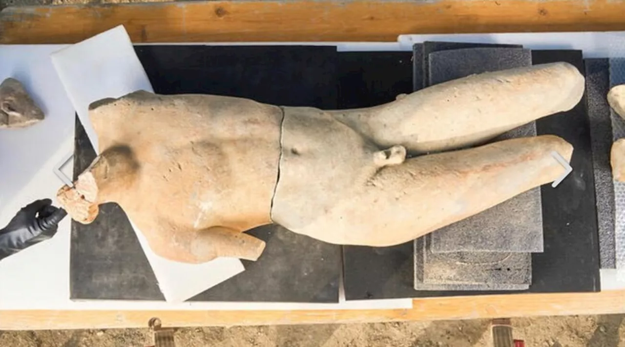 Scoperto un Apollo giovinetto a San Casciano dei Bagni