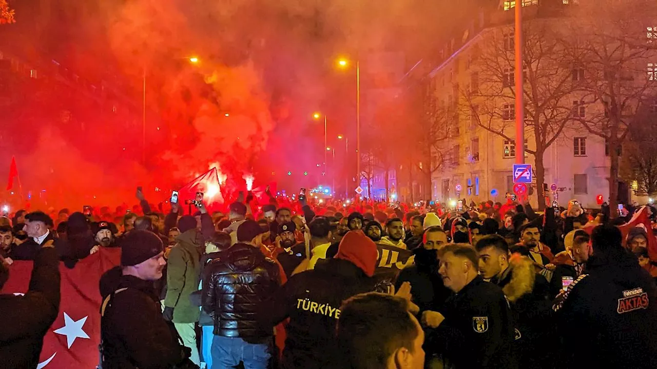 Aufregung in Berlin vor dem Testspiel der DFB-Elf gegen die Türkei