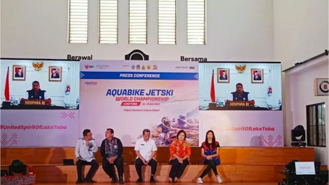 Jet Ski World Championship 2023 di Danau Toba