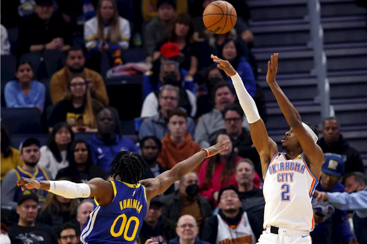 Oklahoma City Thunder beat Golden State Warriors in overtime