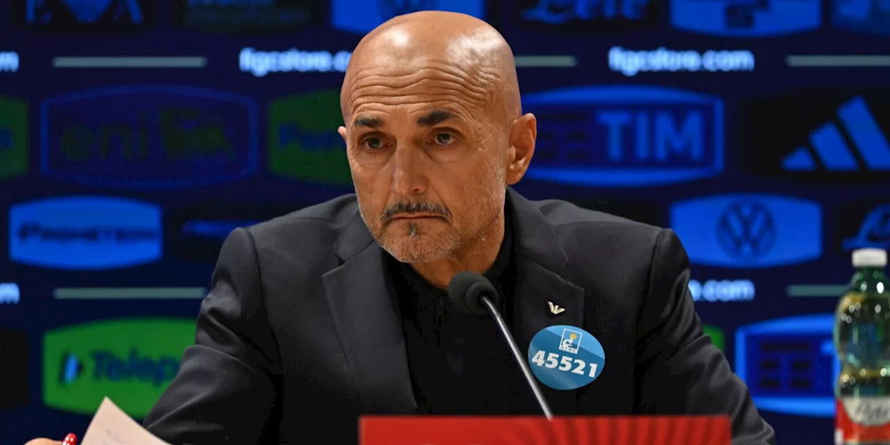 Diretta conferenza Spalletti, le parole prima di Ucraina-Italia LIVE