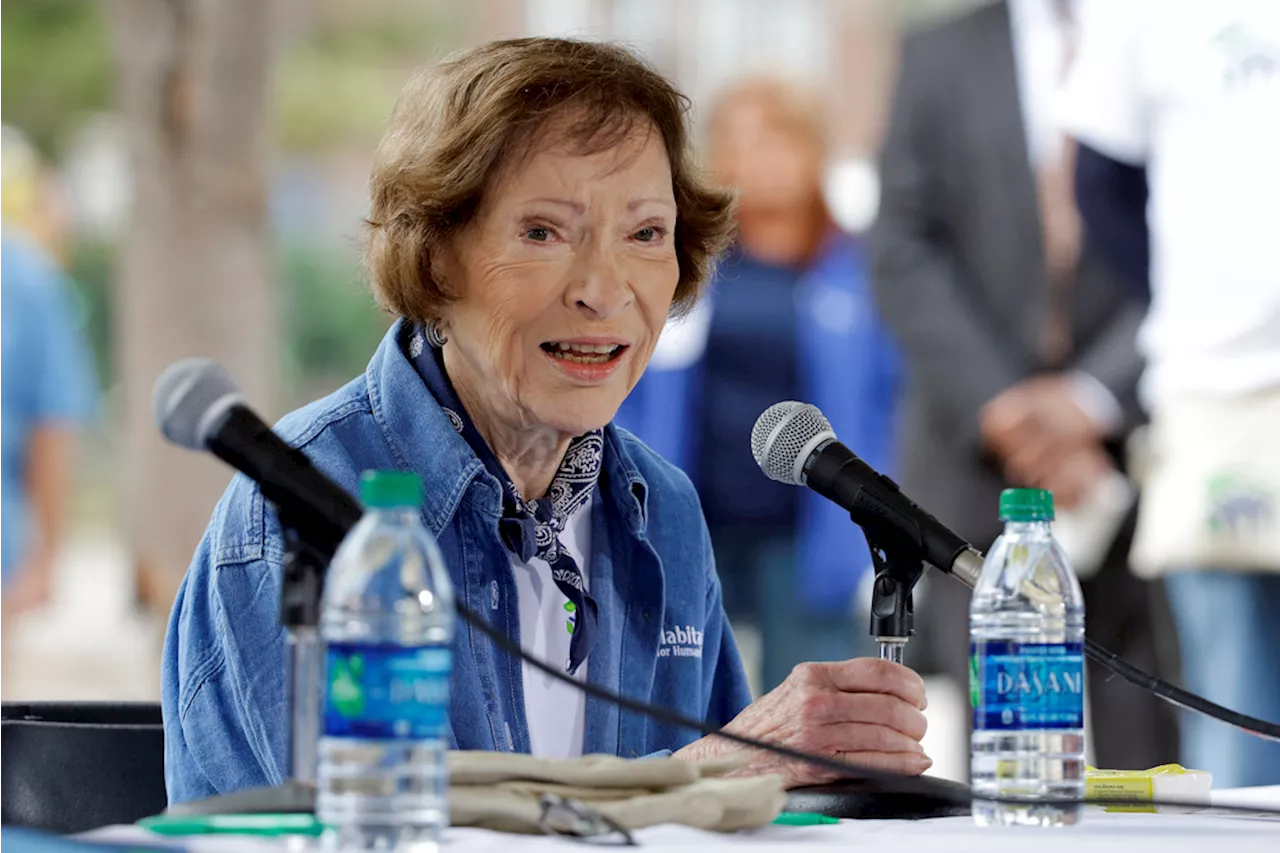 Former US First Lady Rosalynn Carter Dies at Age 96