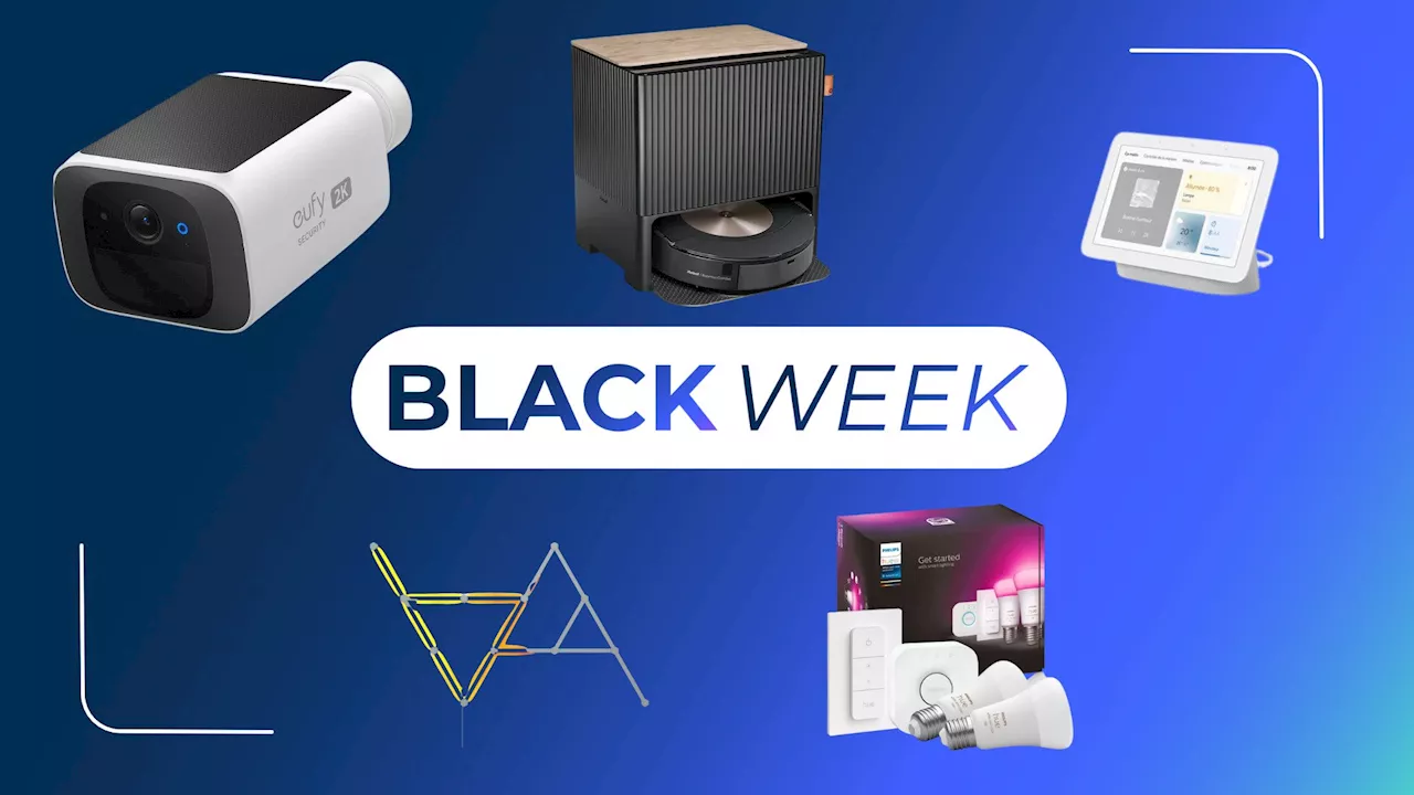 Les meilleures offres domotiques du Black Friday