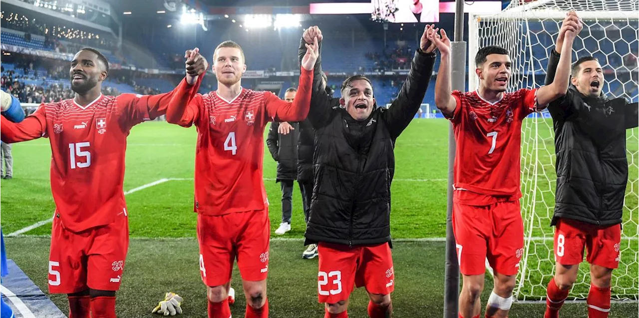 Schweizer Nationalmannschaft qualifiziert sich trotz Unentschieden gegen Kosovo für die EM