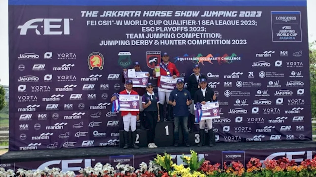 Diikuti Ratusan Peserta, Jakarta Horse Show Jumping 2023 Sukses Digelar