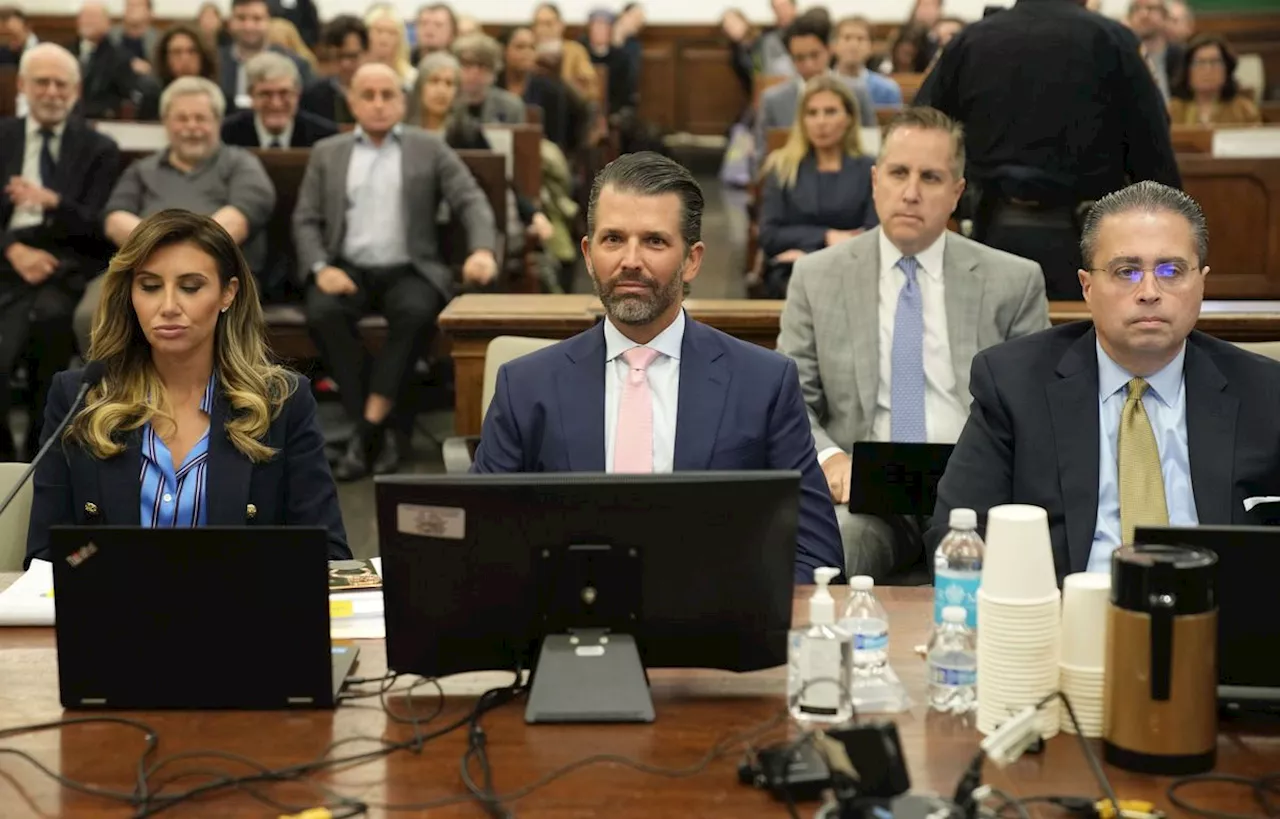 New York : Donald Trump Jr se défend au procès civil qui menace l’empire familial