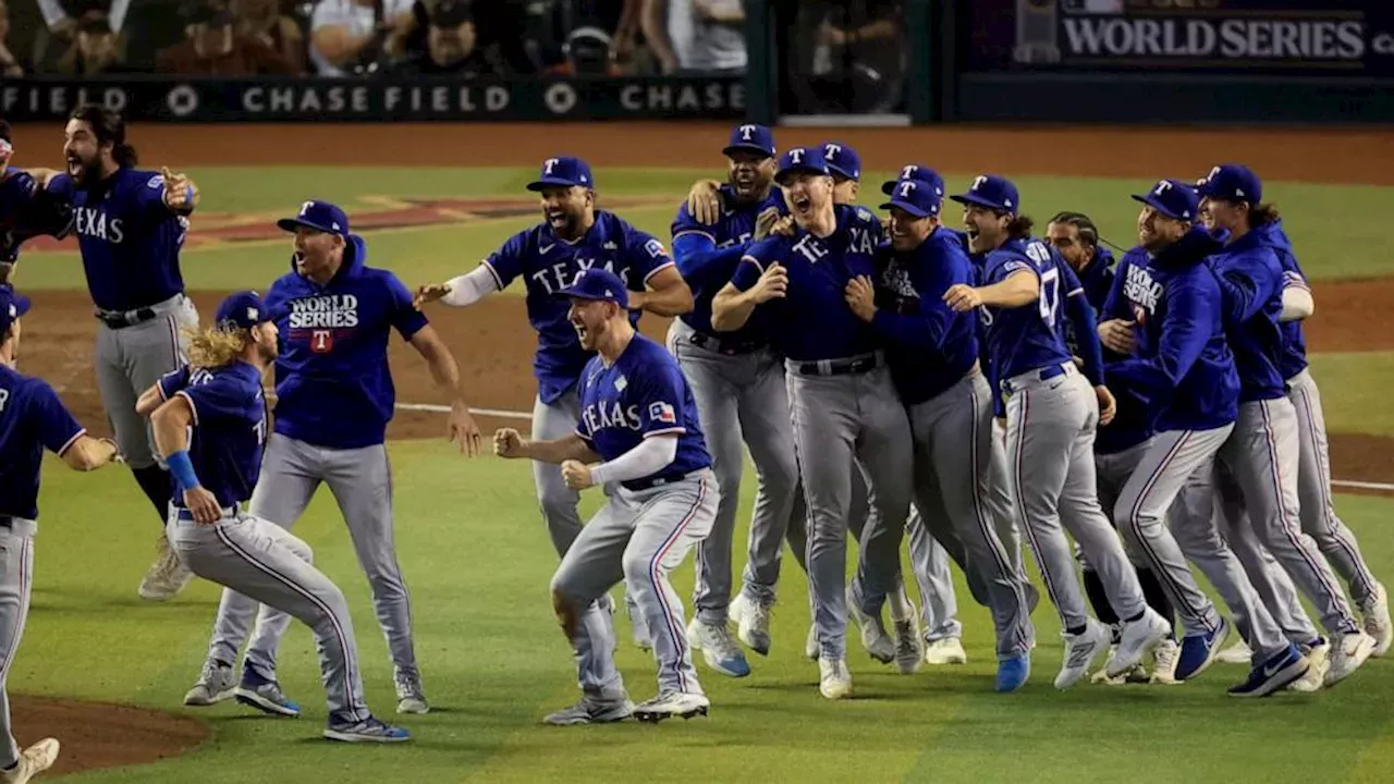 Texas Rangers win first World Series title in franchise history ...