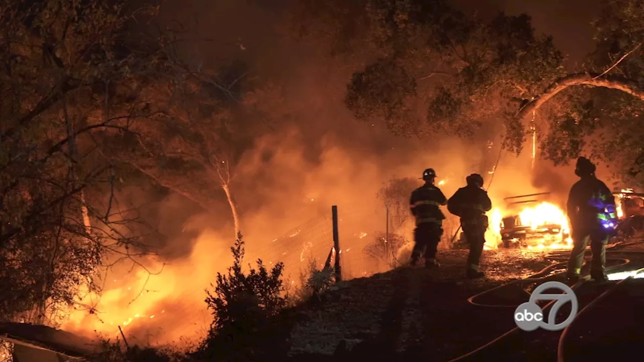 House fire turned wildfire contained in unincorporated Contra Costa County, officials say