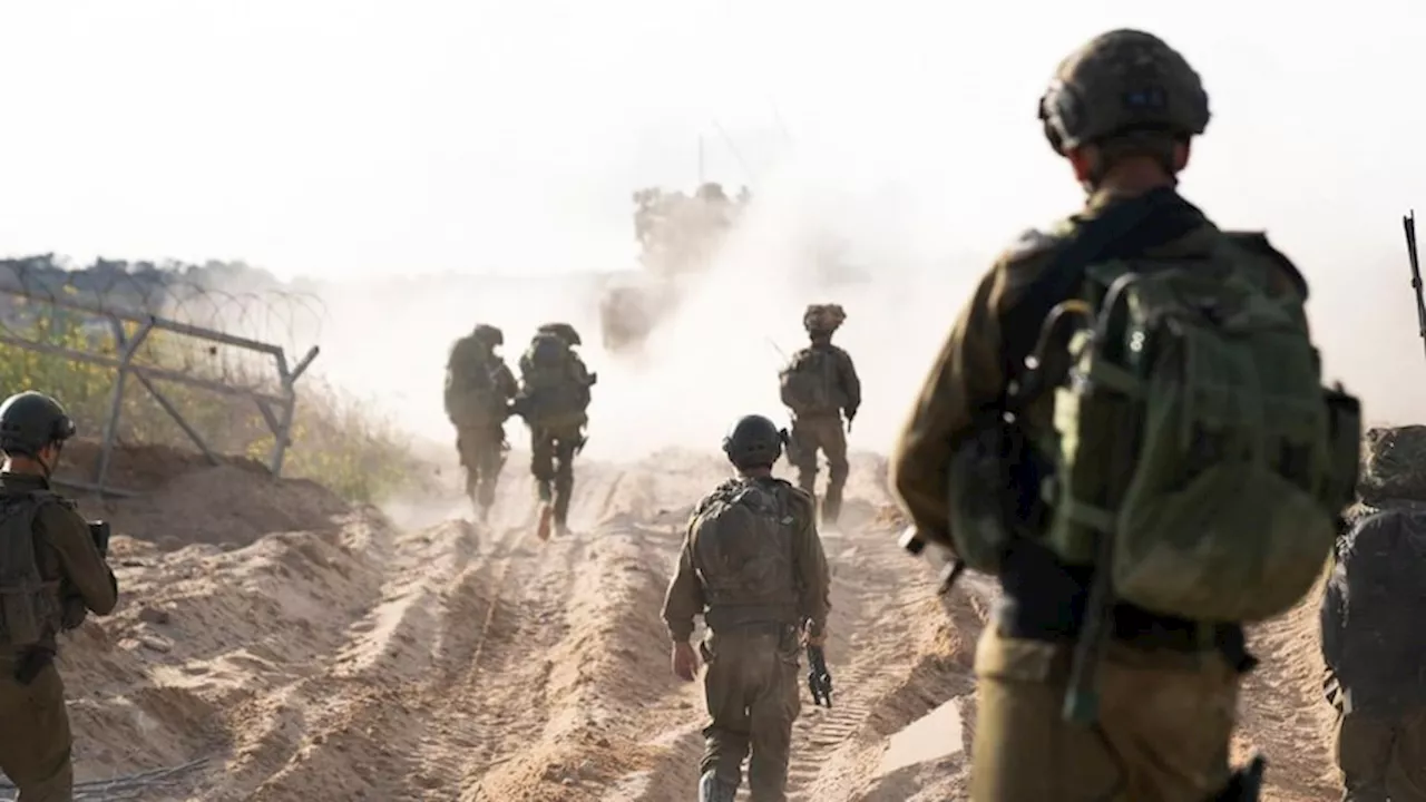 Israel-Gaza war: Israeli troops push further into Gaza as Hezbollah launches attack