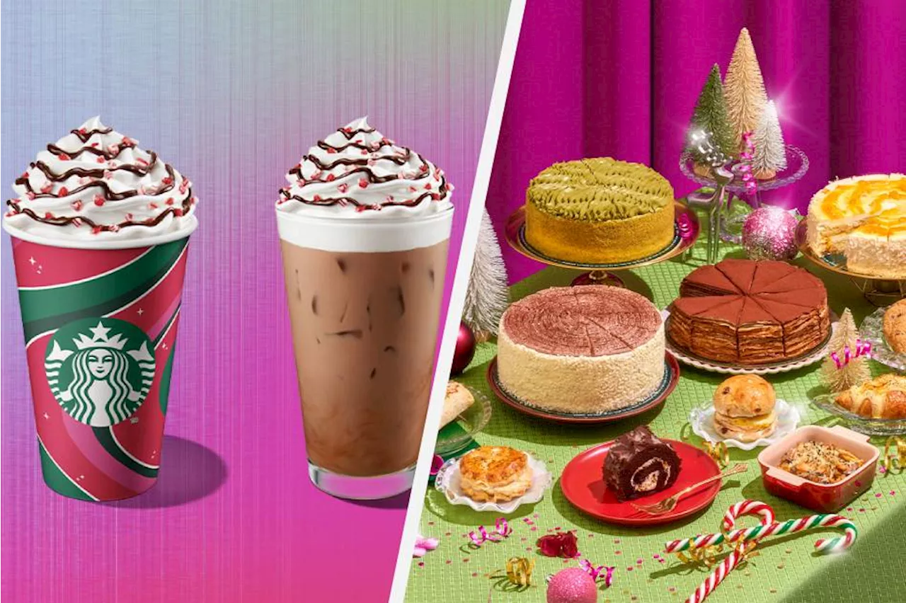 Starbucks PH unveils holiday food, drinks for 2023