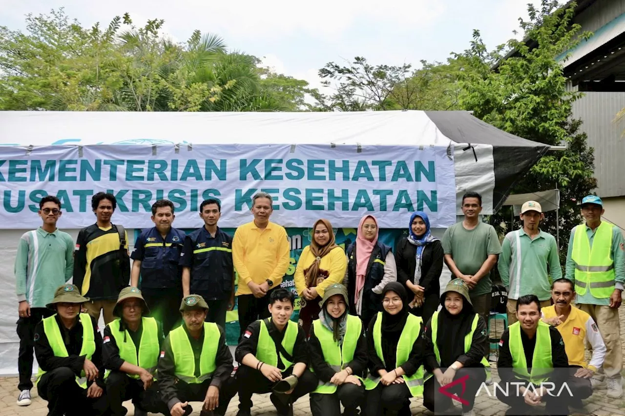 Kemenkes gelar pelatihan pemasangan tenda rumah sakit lapangan