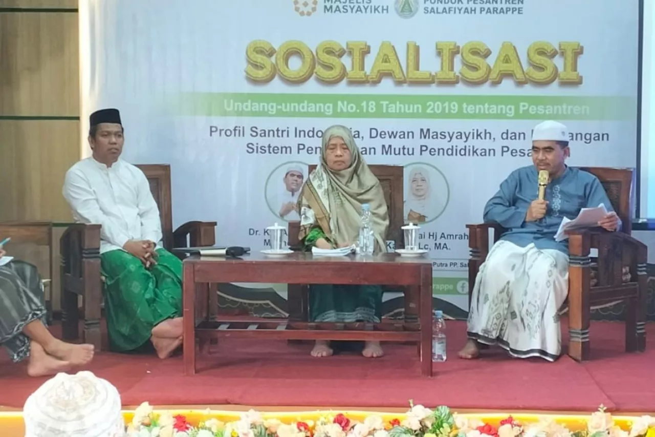 Masyayikh: Lulusan pesantren tinggi bisa dapat gelar setingkat sarjana