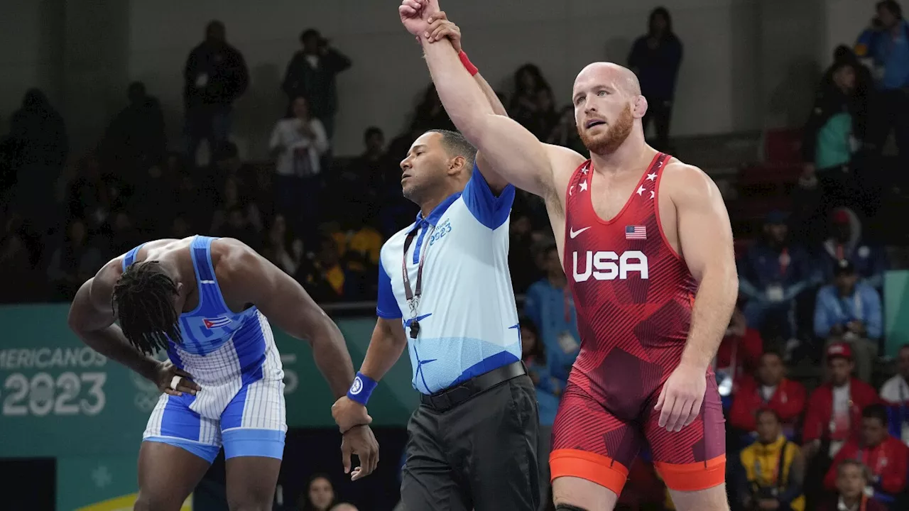 American Kyle Snyder leads U.S. wrestlers to gold medal sweep at the Pan American Games