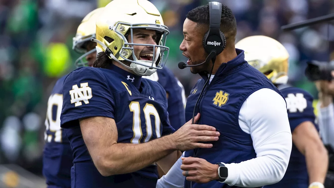 No. 12 Notre Dame, QB Sam Hartman wary for visit to Clemson despite Tigers' struggles