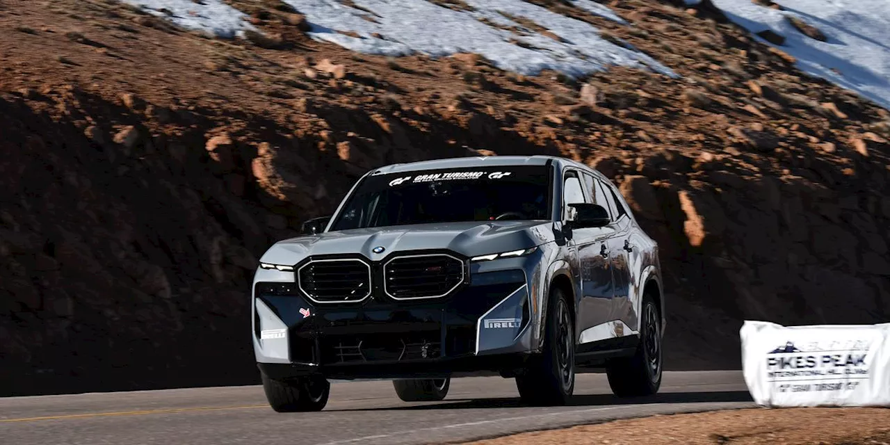 Watch BMW XM Label Red Crash at Pikes Peak