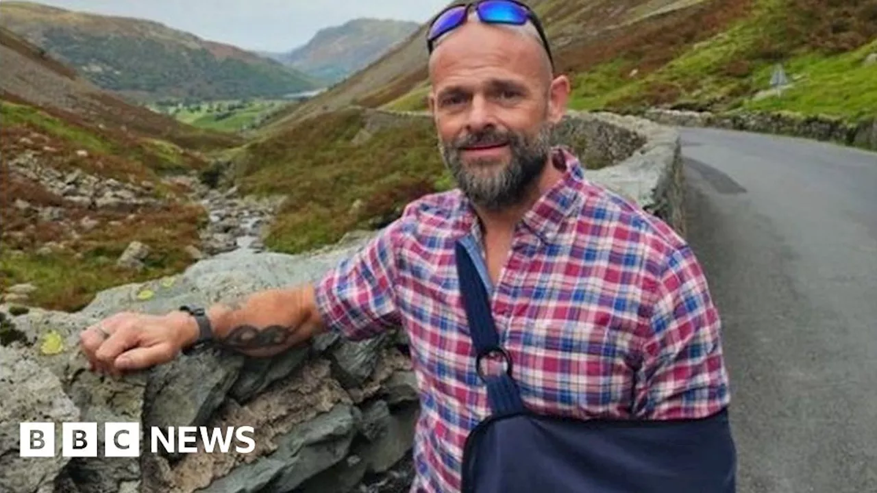 Kirkstone Pass: Wall crash cyclist wants to find people who helped him