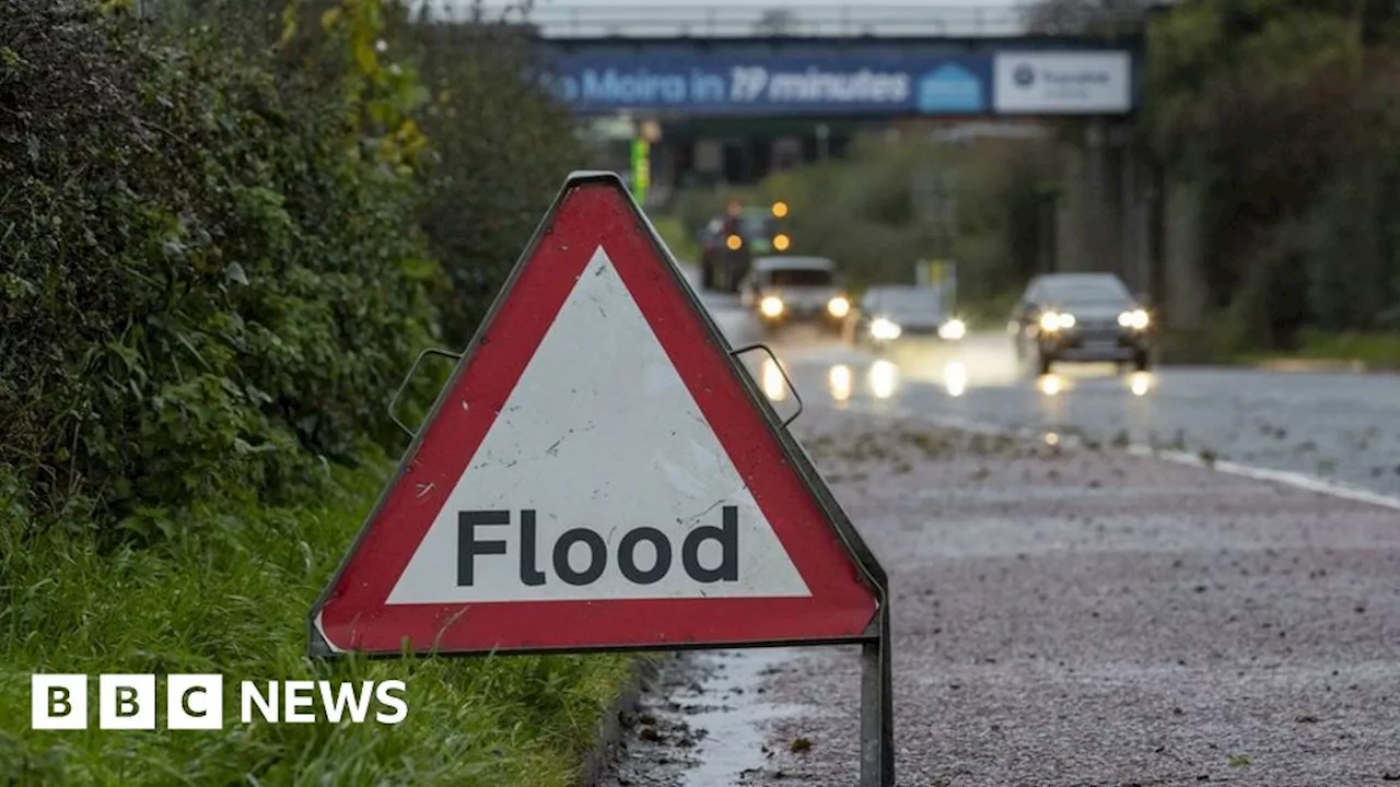 Downpatrick: Bus services suspended amid flood waters