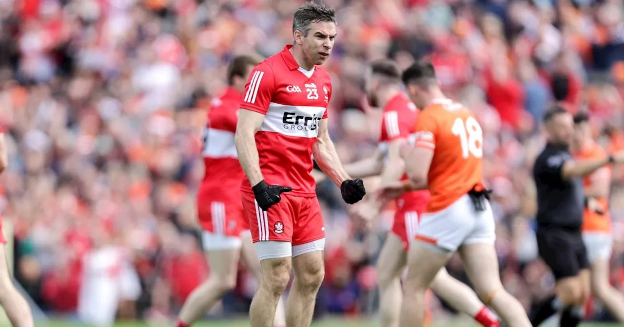 Derry stalwart Benny Heron confirms retirement from inter-county football