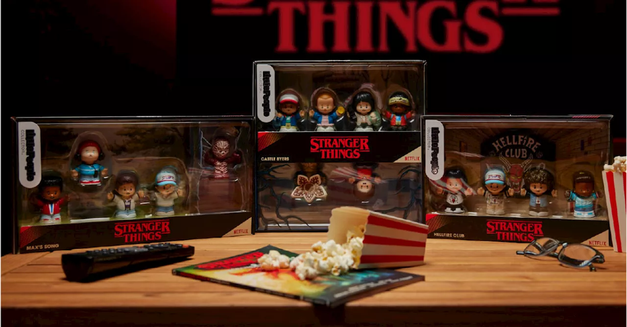 Enter the Upside Down with Mattel's New Stranger Things Little People