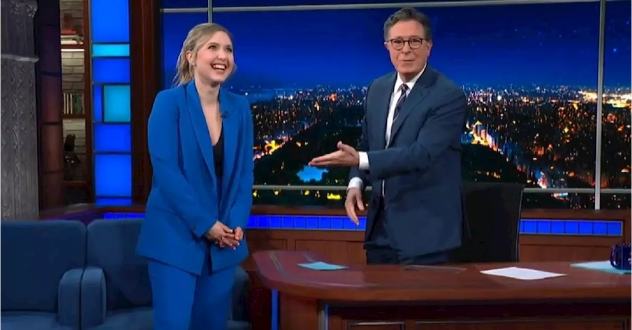 Stephen Colbert Introduces 'After Midnight' Host Taylor Tomlinson