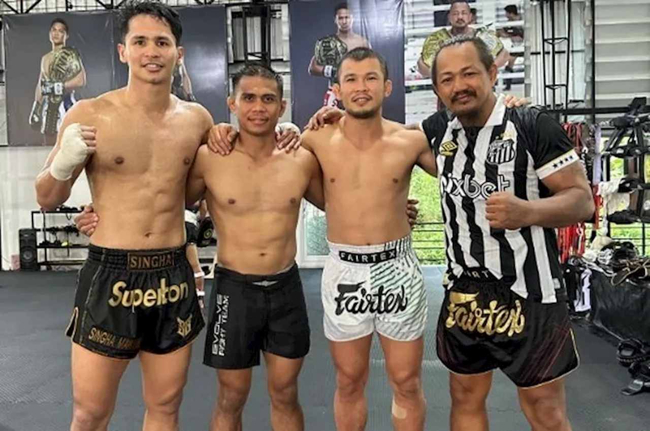 Asah Kemampuan Striking, Eko Roni Saputra Latihan Bareng Dedengkot Muay Thai di Bangkok