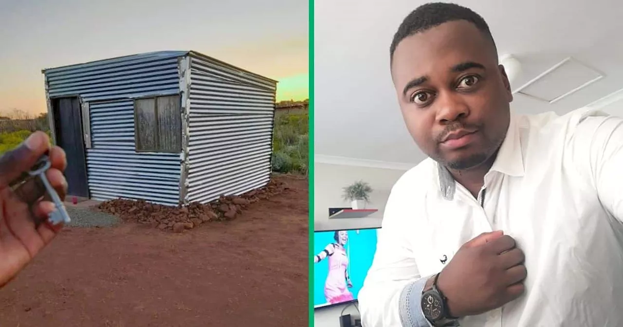 Eastern Cape Man Achieves Dream of Home Ownership, Shows of Neat Shack Online: 'Kukwami La'